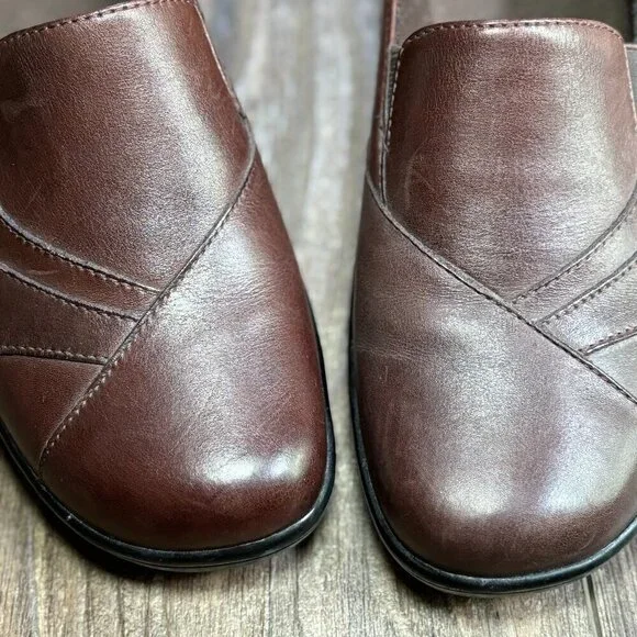 Clarks Bendables Blackberry Slip-On Dark Brown Women's Size 7.5 - Picture 14 of 14
